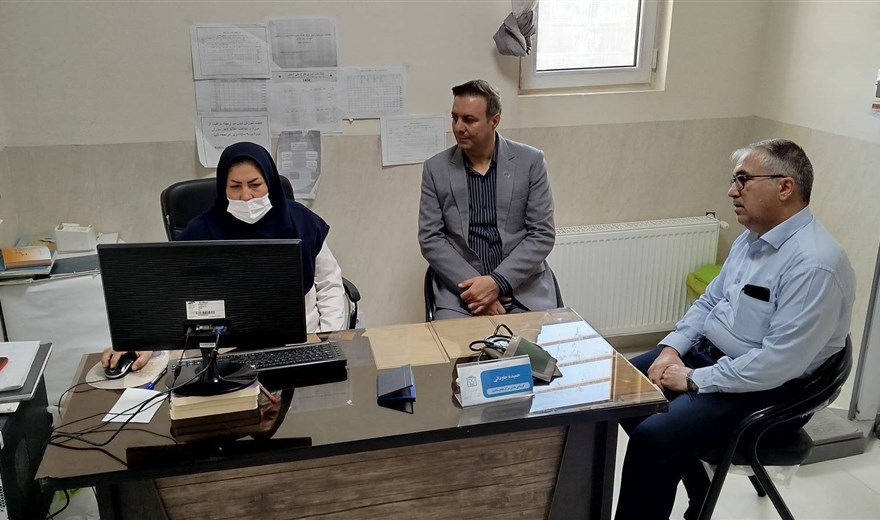 بازدید رئیس دانشکده علوم پزشکی سیرجان از مرکز خدمات جامع سلامت هماشهر و خانه‌های بهداشت دهسراج و کران